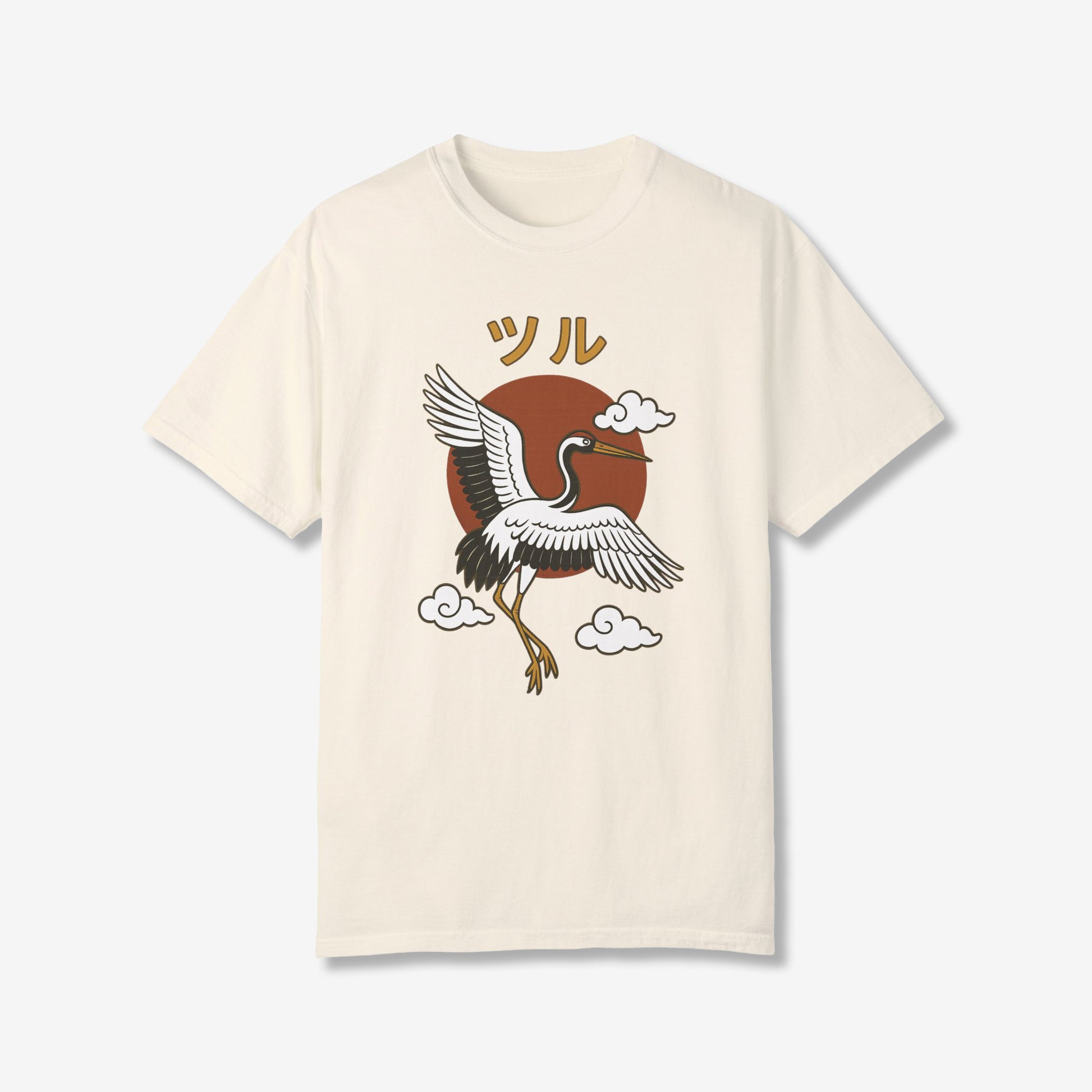 Crane with Sun T-Shirt