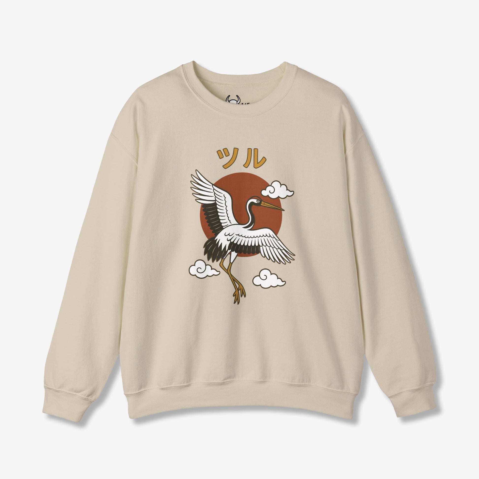 Crane with Sun Sweatshirt