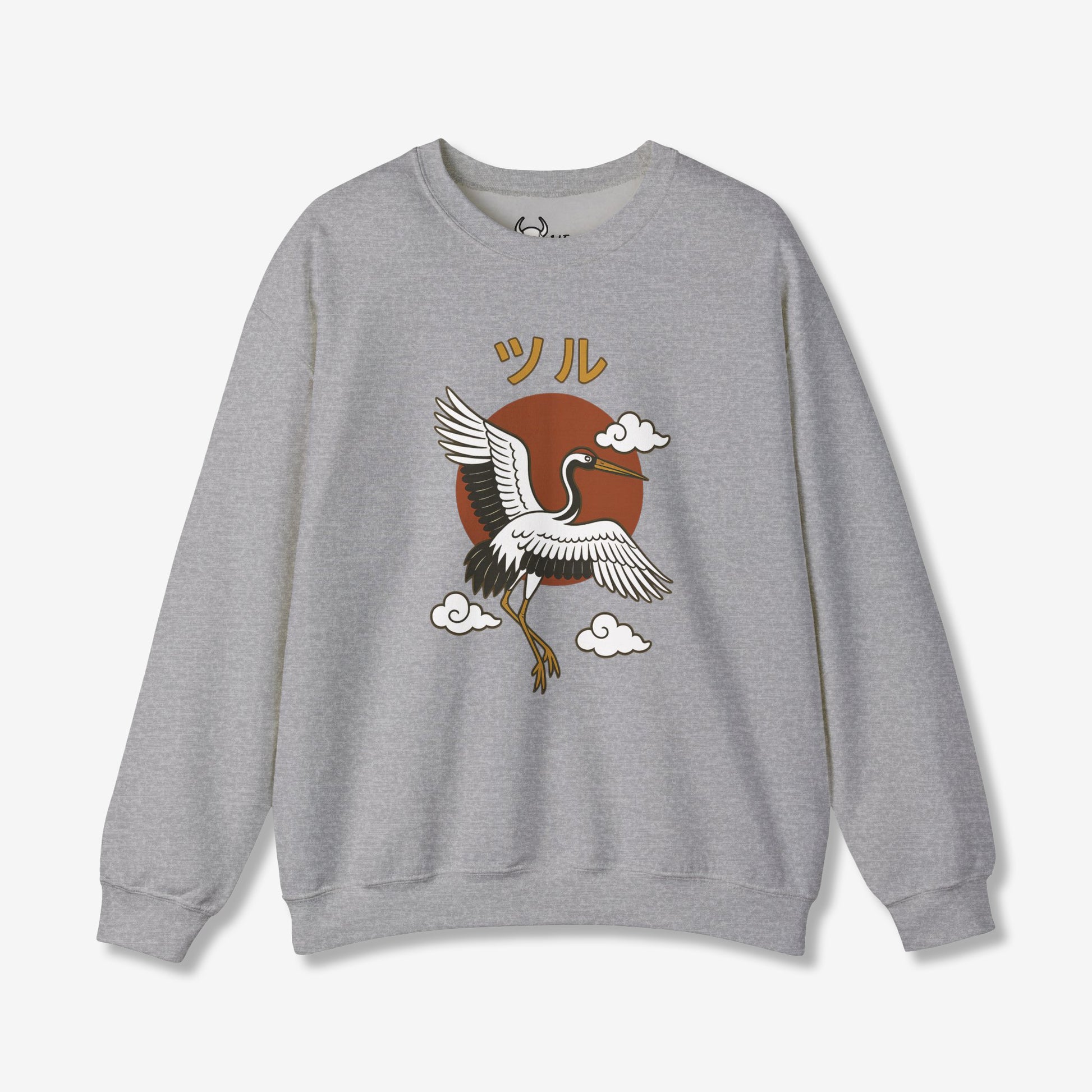 Crane with Sun Sweatshirt