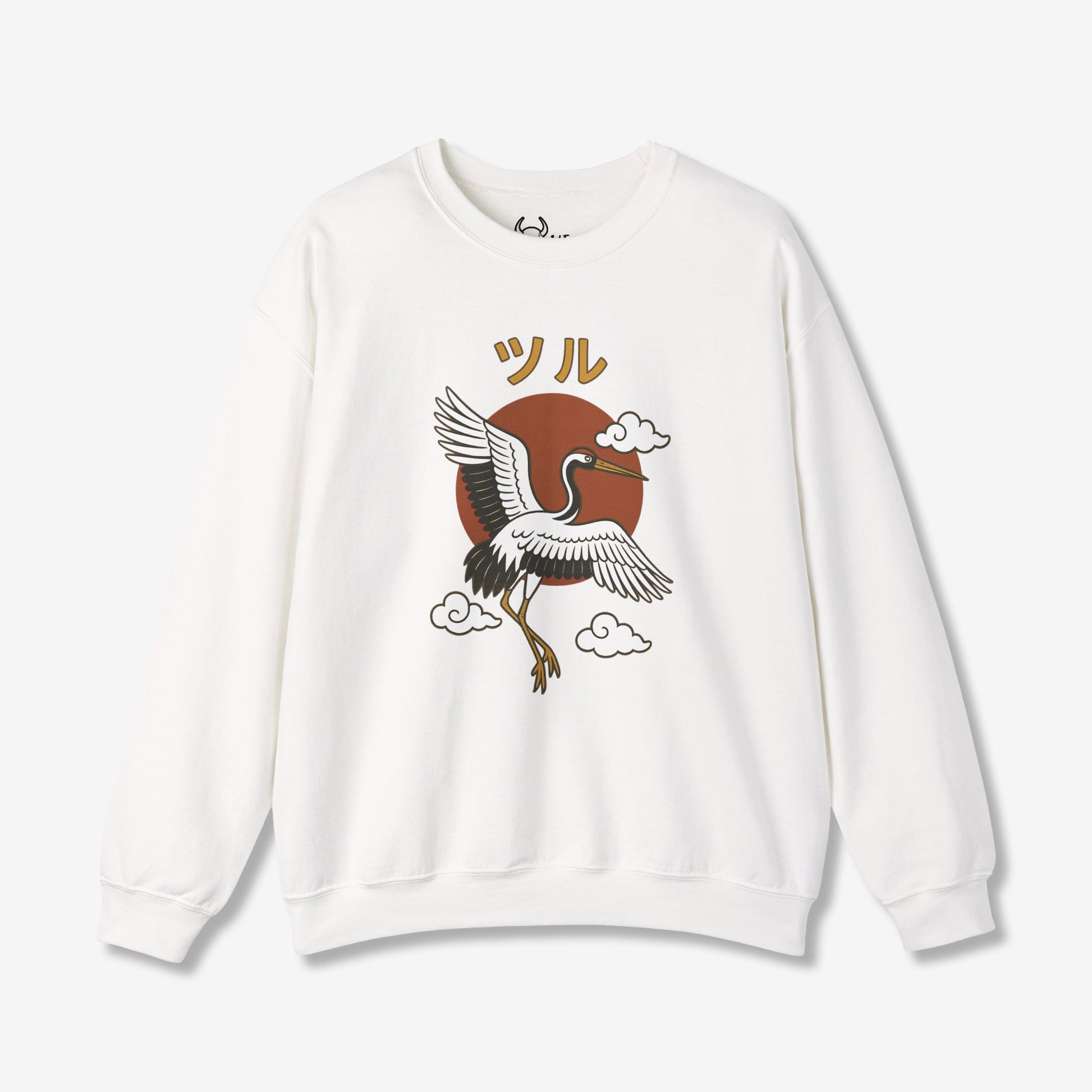 Crane with Sun Sweatshirt
