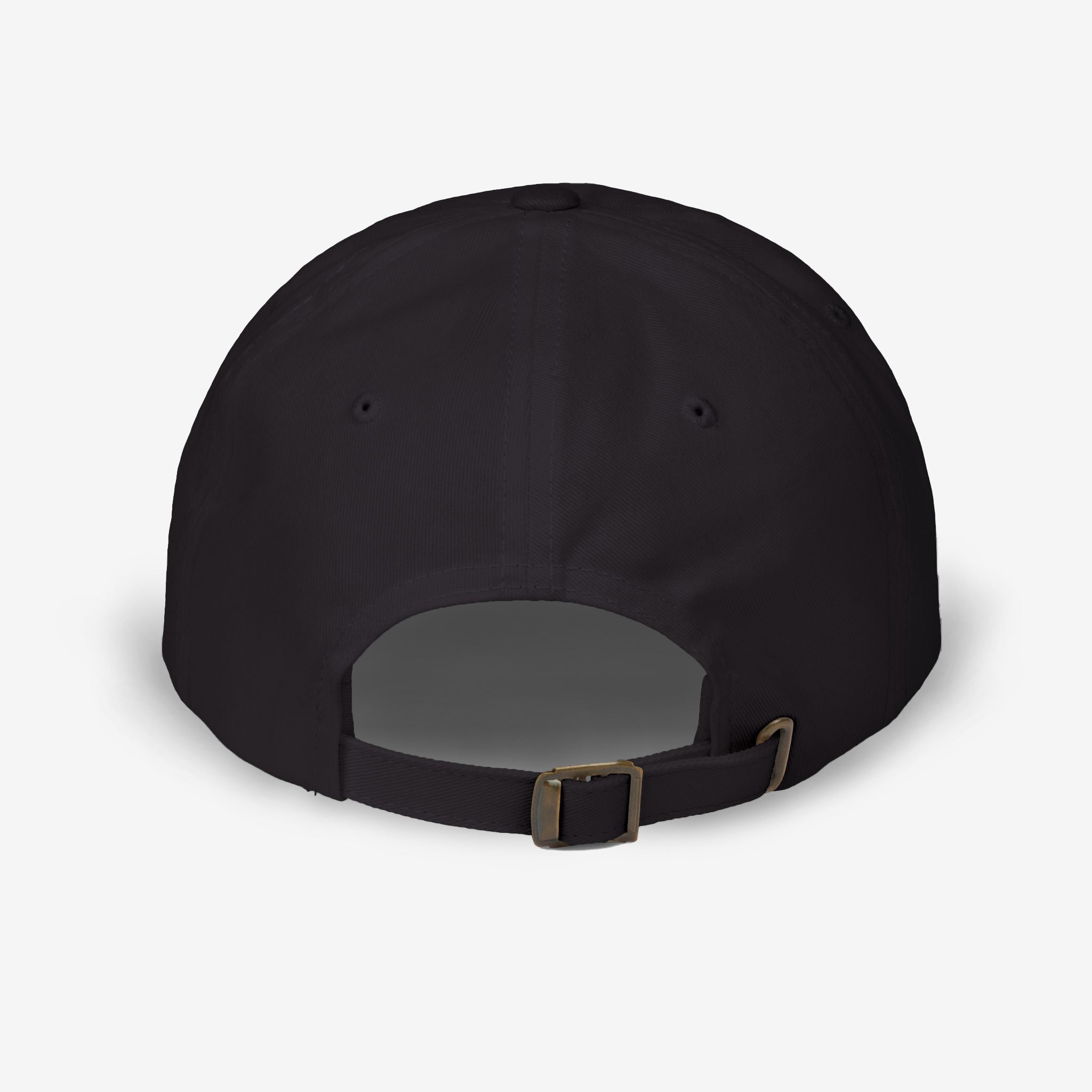Daruma Doll Black Dad Hat