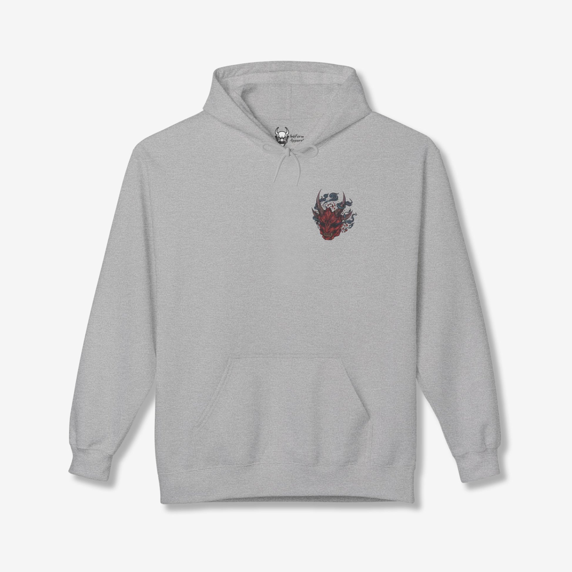 Red Oni Mask Back Hoodie