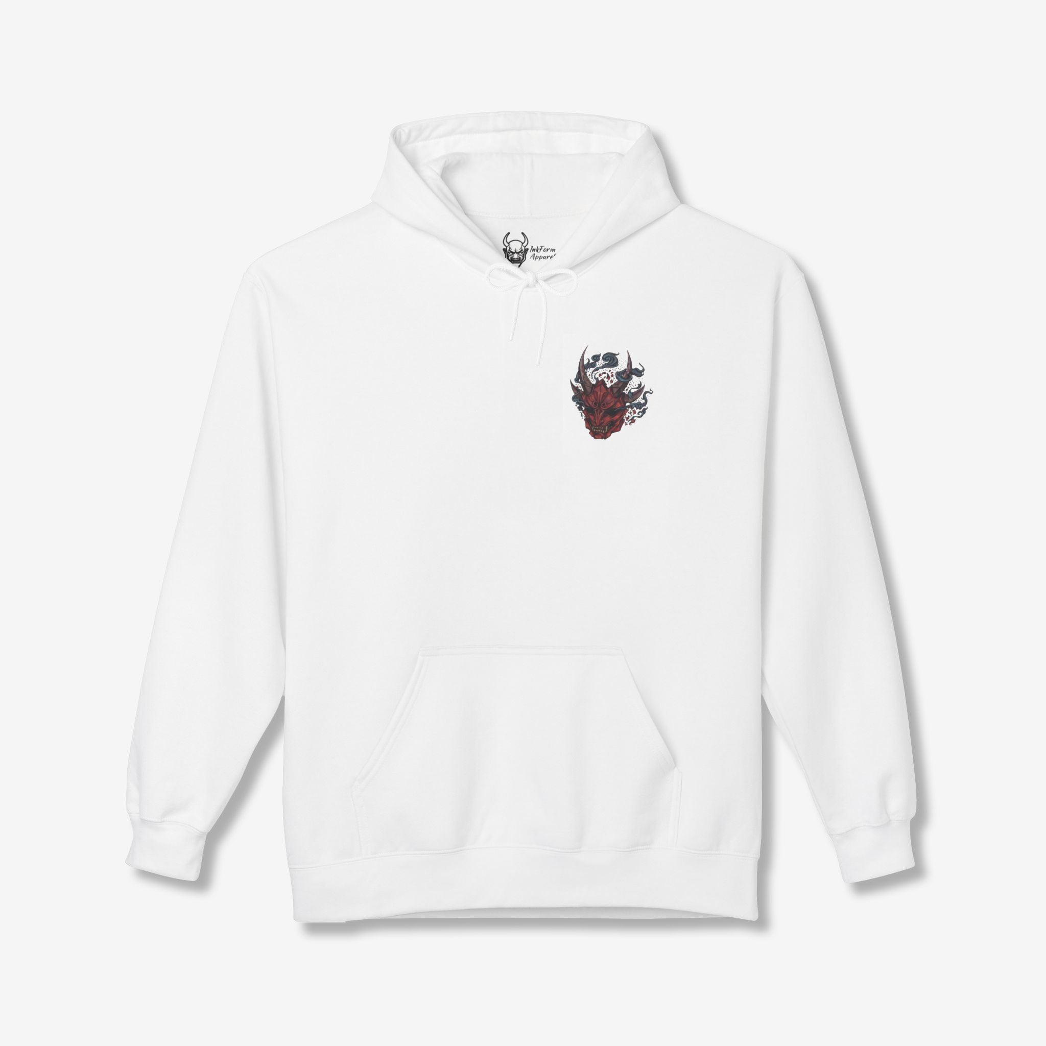 Red Oni Mask Back Hoodie