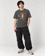 Kaeru Japanese frog tee in Pepper, full body